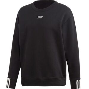 Adidas Men's Black Crewneck Sweater